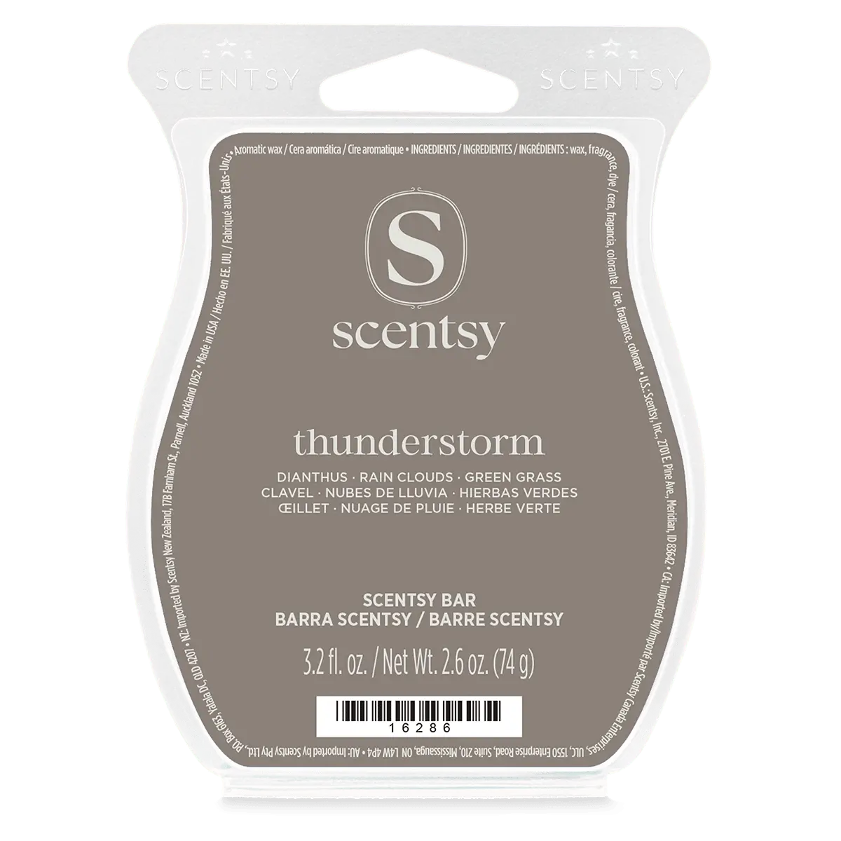 Thunderstorm Scentsy Bar (1) Thunderstorm Scentsy 6 Bar Bundle