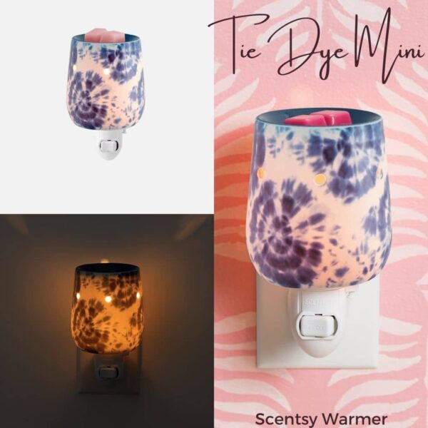 Tie Dye Mini Scentsy Warmer