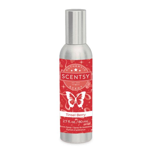 Tinsel Berry Scentsy Room Spray