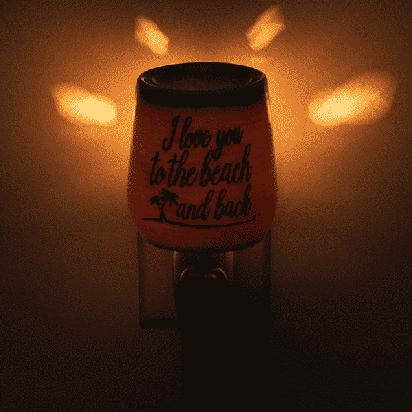 To the Beach Mini Scenty Warmer dark