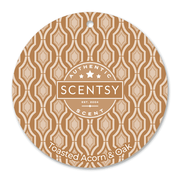 Toasted Acorn Oak Scentsy Scent Circle