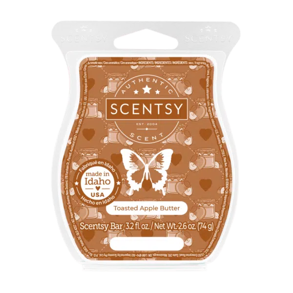 Toasted Apple Butter Scentsy Bar BBMB January 2024 Incandescent