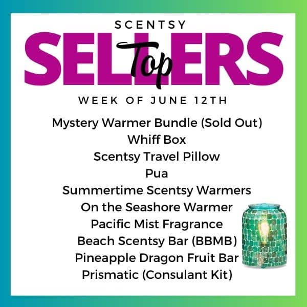 Scentsy Top Sellers - Week of 06/12/23