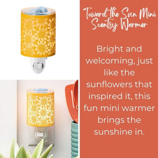 Toward the Sun Mini Scentsy Warmer 1