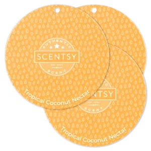 Tropical Coconut Nectar Scentsy Scent Circle 3 Pack