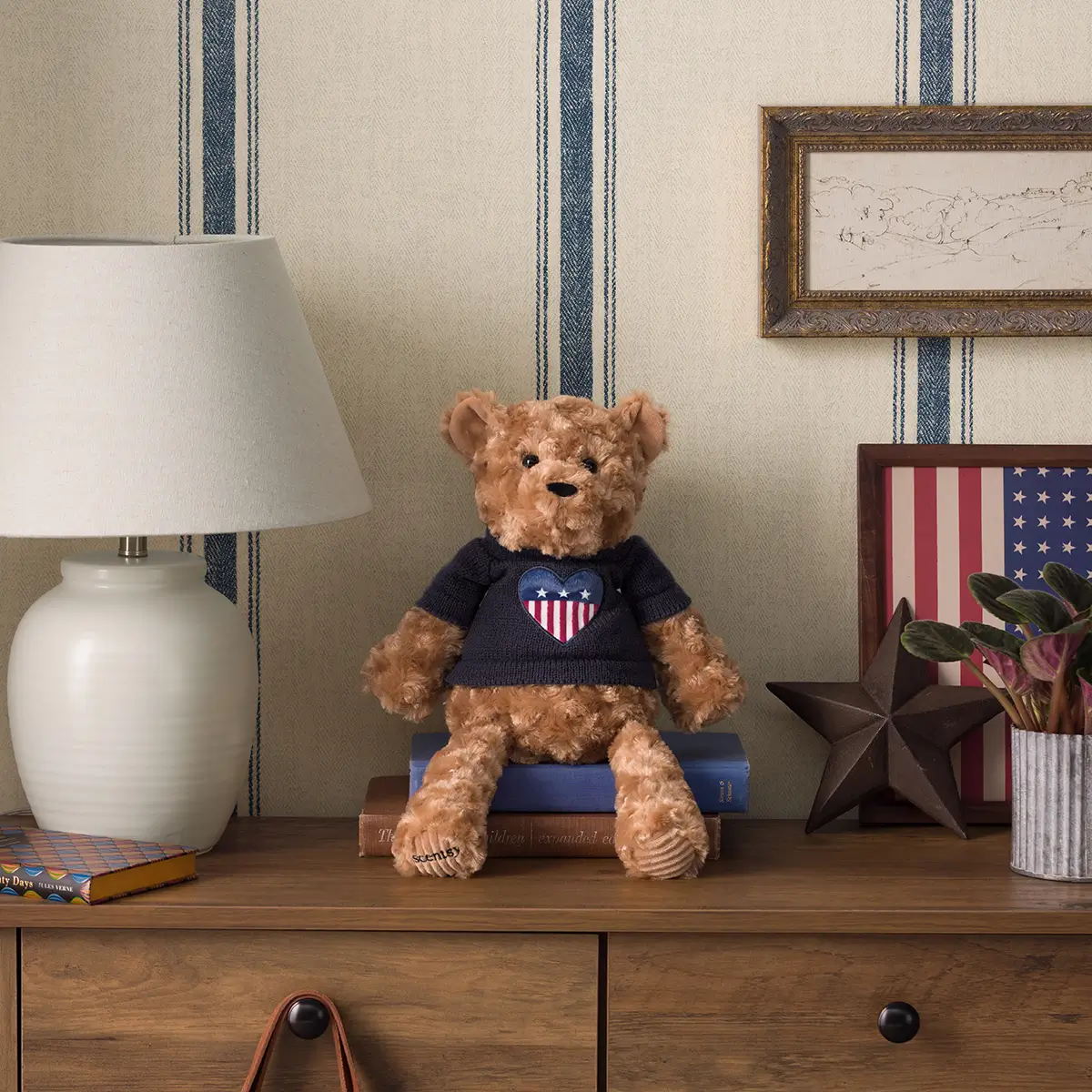Banner the Bear Scentsy Buddy - Americana June 2026