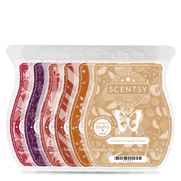 Pick Me! I’m RED-Y to Go Scentsy 6 Wax Bar Bundle