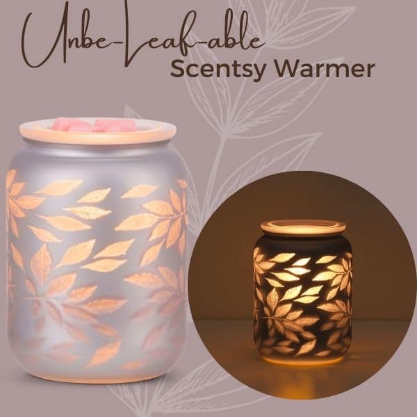 Unbe leaf able Scentsy Warmer 1