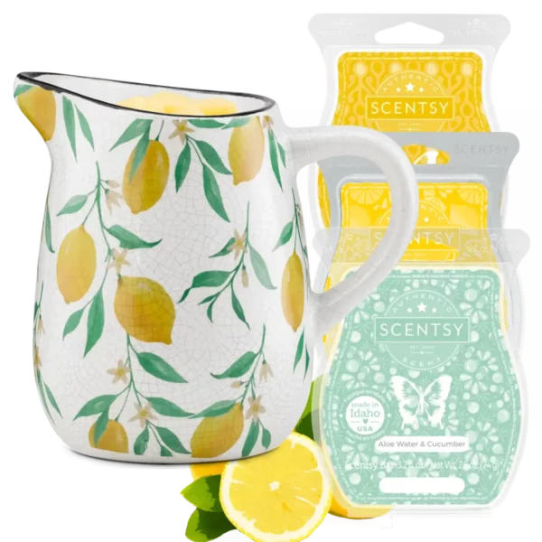Lemon Grove Scentsy Warmer Bundle