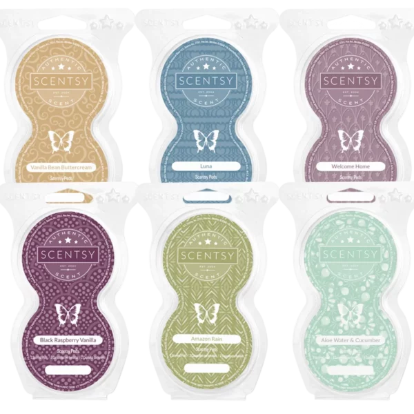 6 Classic Scentsy Pods Bundle