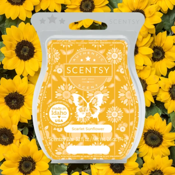 Scarlet Sunflower Scentsy Bar