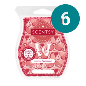 Johnny Appleseed Scentsy 6 Bar Wax Bundle