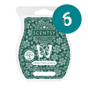 Garden Fresh Gardenia Scentsy 6 Bar Bundle