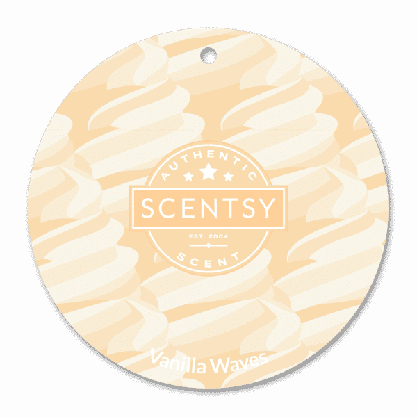 VANILLA WAVES SCENTSY SCENT CIRCLE