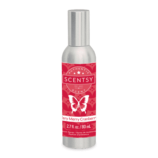 VERY MERRY CRANBERRY SCENTSY ROOM SPRAY