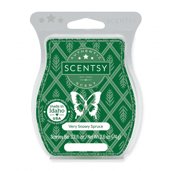 VERY SNOWY SPRUCE SCENTSY BAR