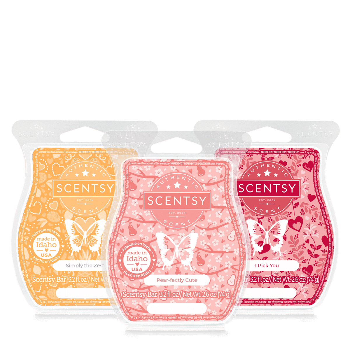 Scents of the Season Scentsy Wax Bar Collection - The Safest Candles