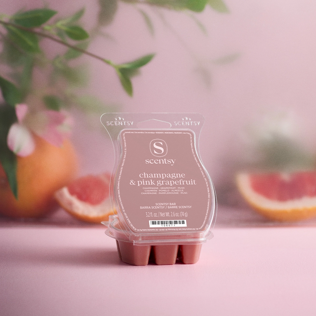 Valentinesday1200X1200Waxbarchampagnepinkgrapefruit2026R13_Highres Scentsy Valentine's Day 2026 Wax Bar Bundle