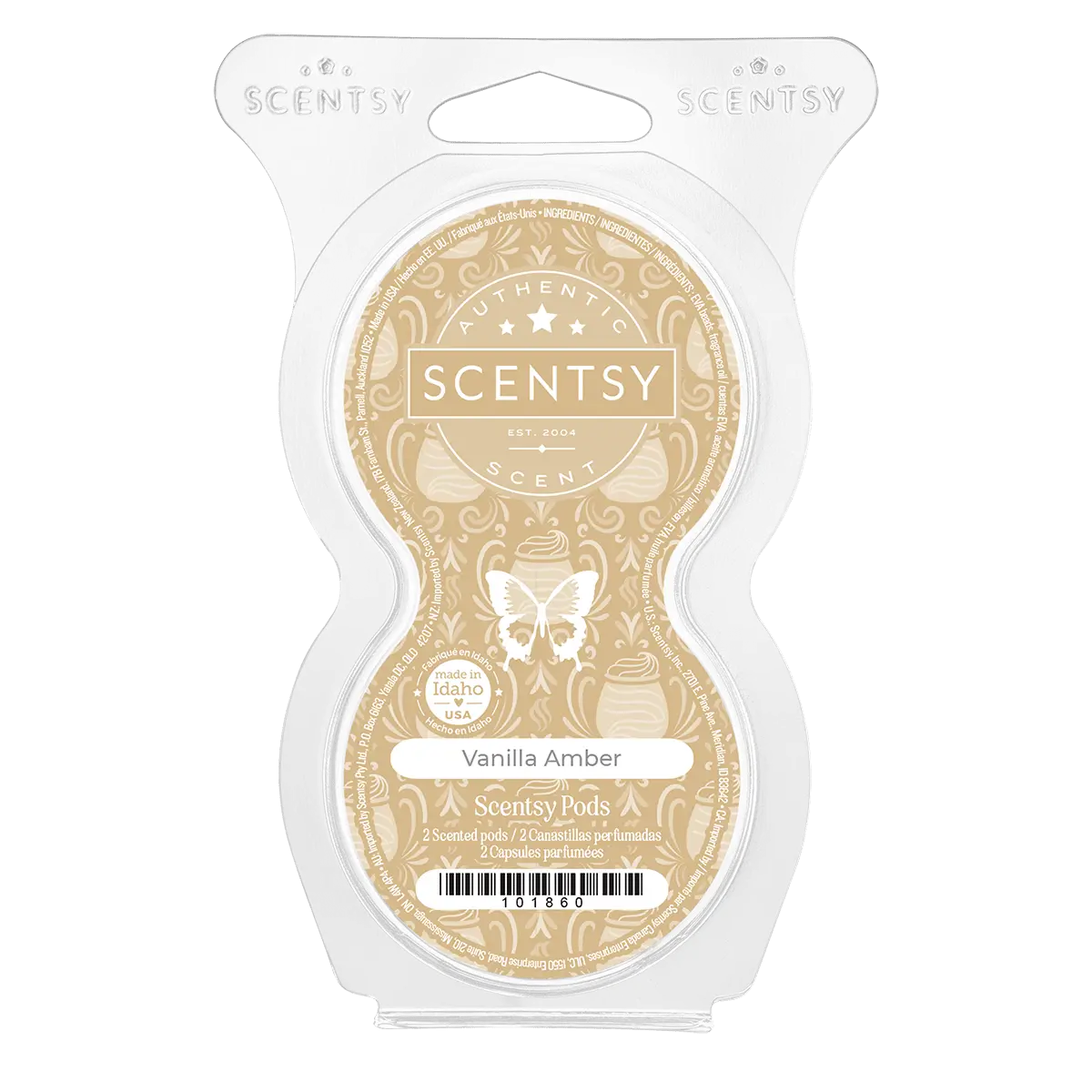 Vanilla Amber Scentsy Pods
