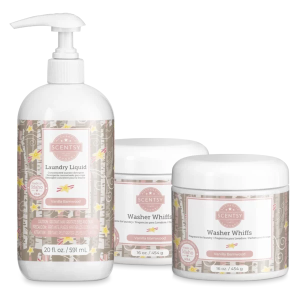 Vanilla Barnwood Scentsy Laundry Bundle