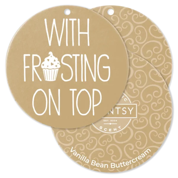 Vanilla Bean Buttercream Scentsy Scent Circle 3 Pack Bundle