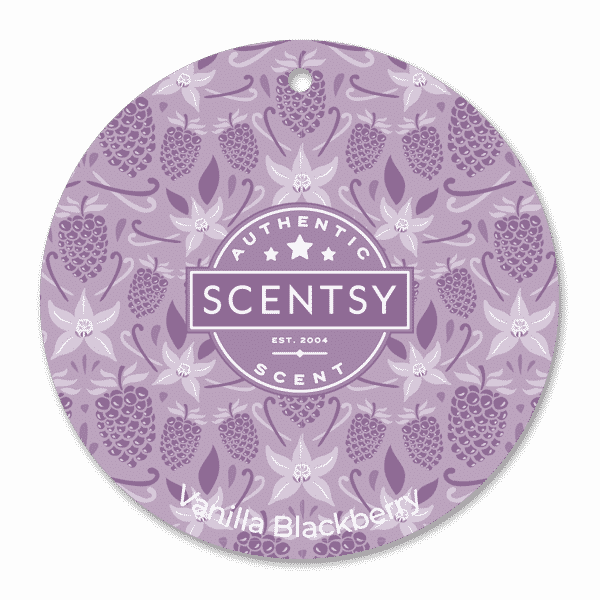 Vanilla Blackberry Scentsy Scent Circle