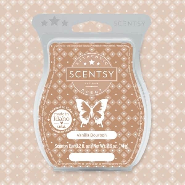 Vanilla Bourbon Scentsy Bar Styled