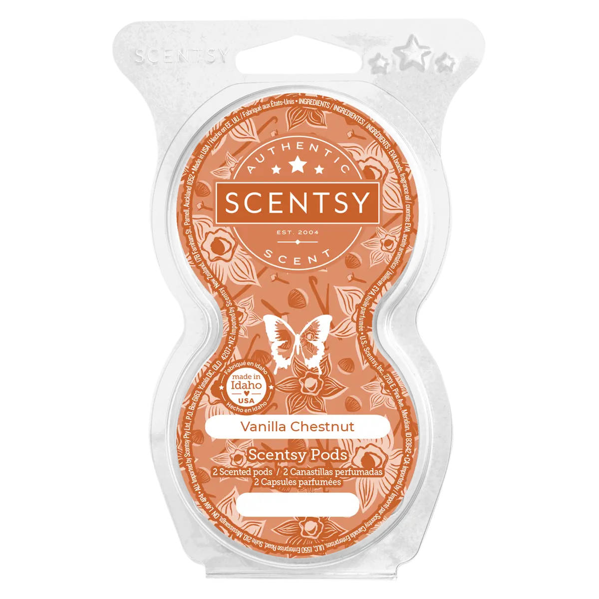 Vanilla Chestnut Scentsy Pods | October 2024