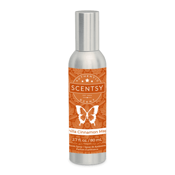 Vanilla Cinnamon Maple Scentsy Room Spray