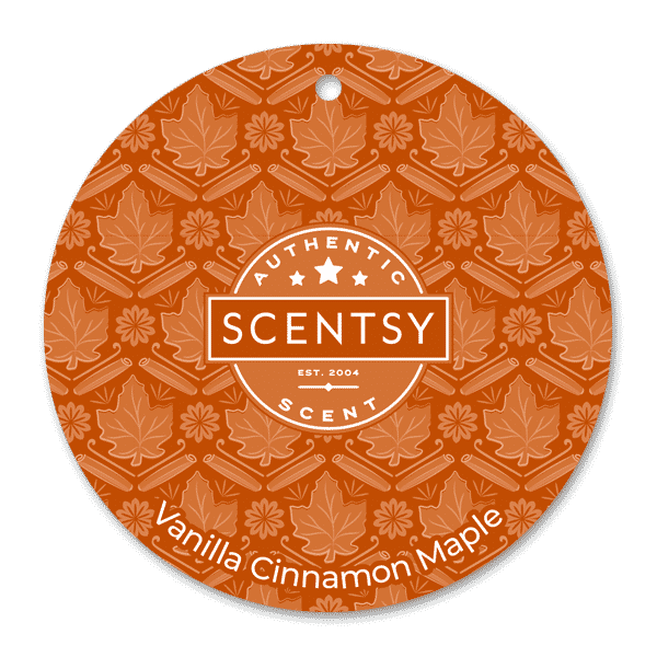 Vanilla Cinnamon Maple Scentsy Scent Circle