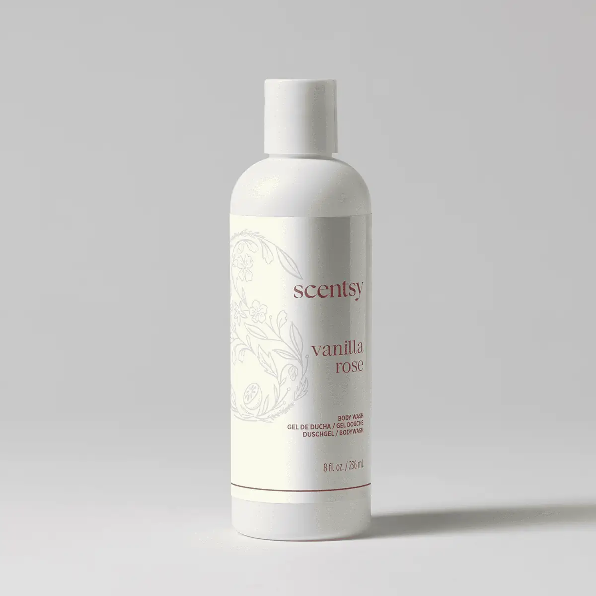 Vanilla Rose Body Wash (1) Vanilla Rose Scentsy Body Wash