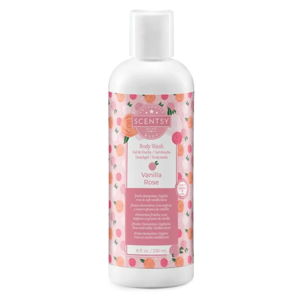 Vanilla Rose Scentsy Body Wash