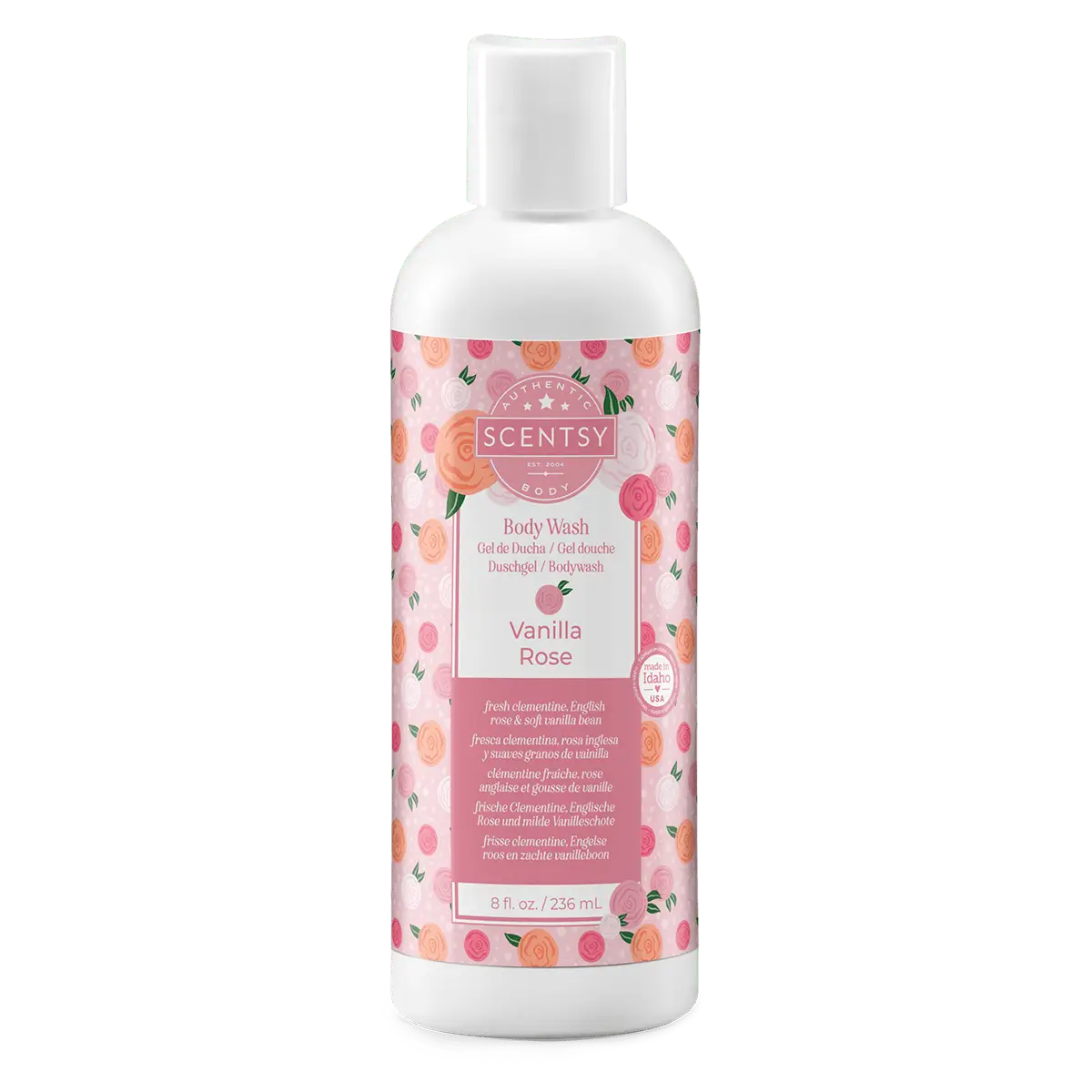 Vanilla Rose Scentsy Body Wash