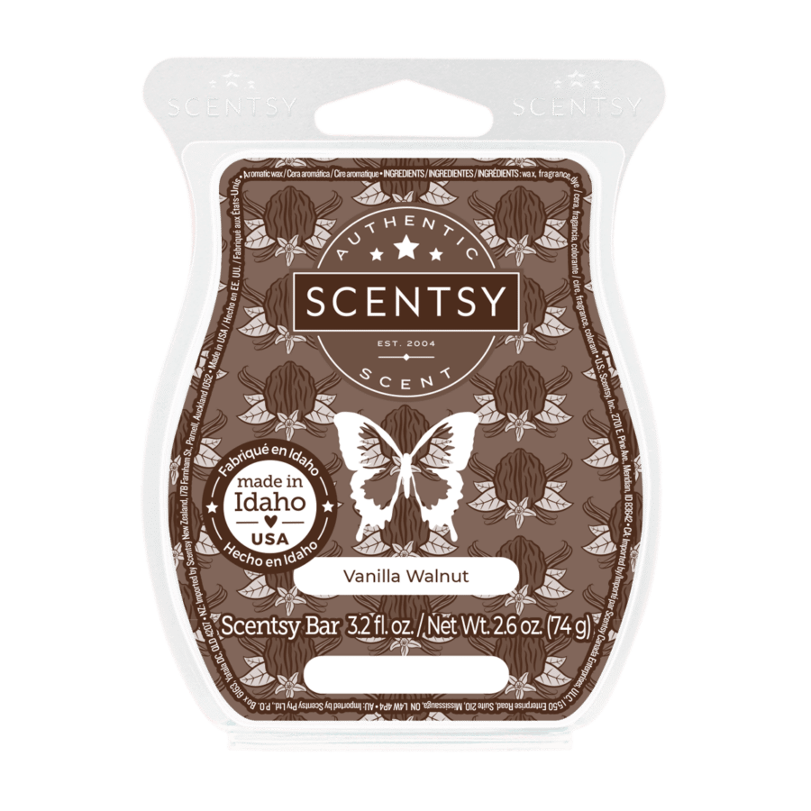 Vanilla Walnut Scentsy Bar BBMB January 2024 Scentsy® Store