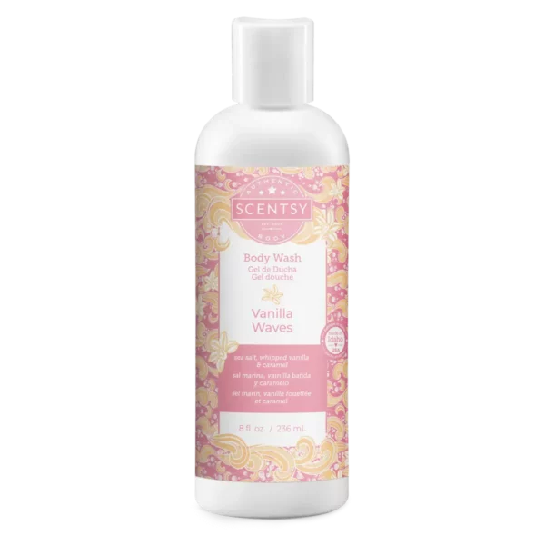 Vanilla Waves Scentsy Body Wash