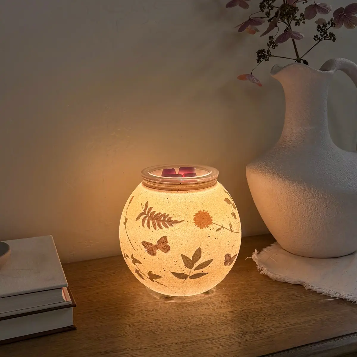 Scentsy February 2026 Warmer Of The Month - Veiled Meadow + Pink Peony &Amp; Pear Scentsy February 2026 Warmer of the Month - Veiled Meadow + Pink Peony & Pear
