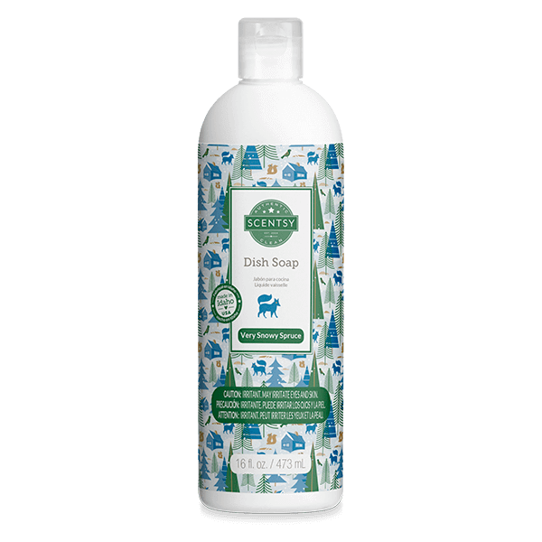 Very Snowy Spruce Scentsy Dish Soap