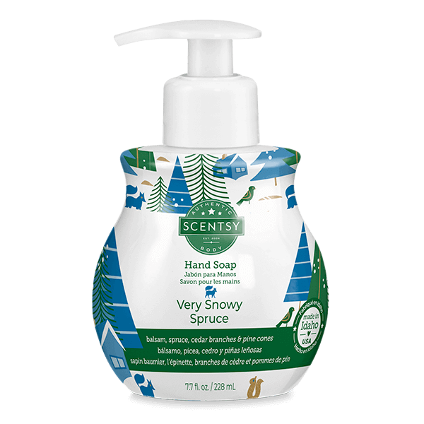 Very Snowy Spruce Scentsy Hand Soap