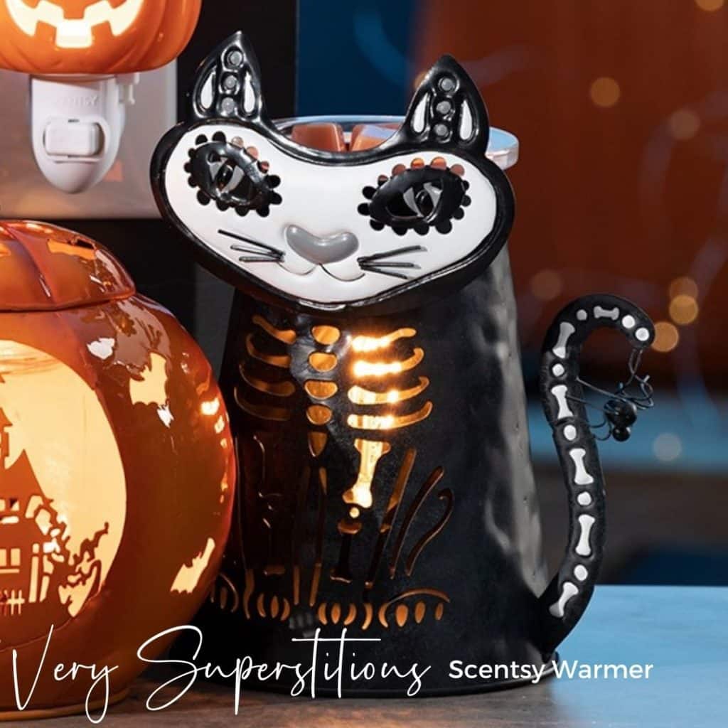 Very Superstitious Cat Scentsy Warmer Incandescent.Scentsy.us