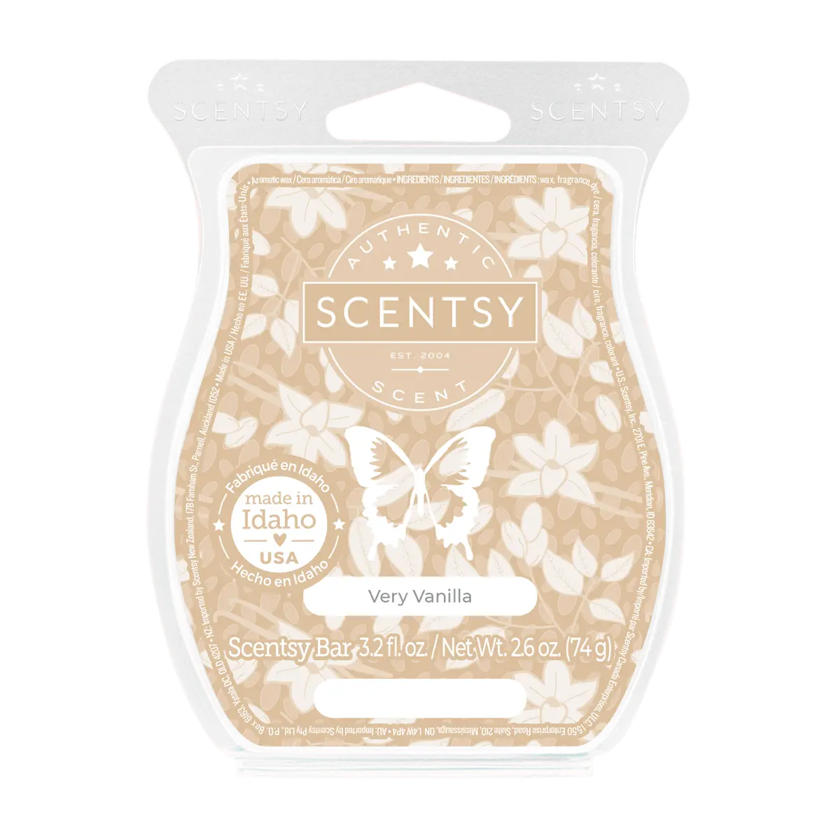Very Vanilla Scentsy Bar