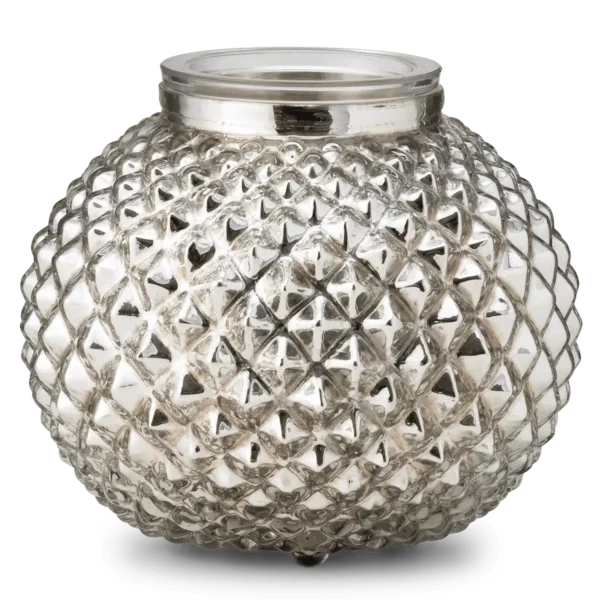 Victorian Glow Silver Scentsy Warmer