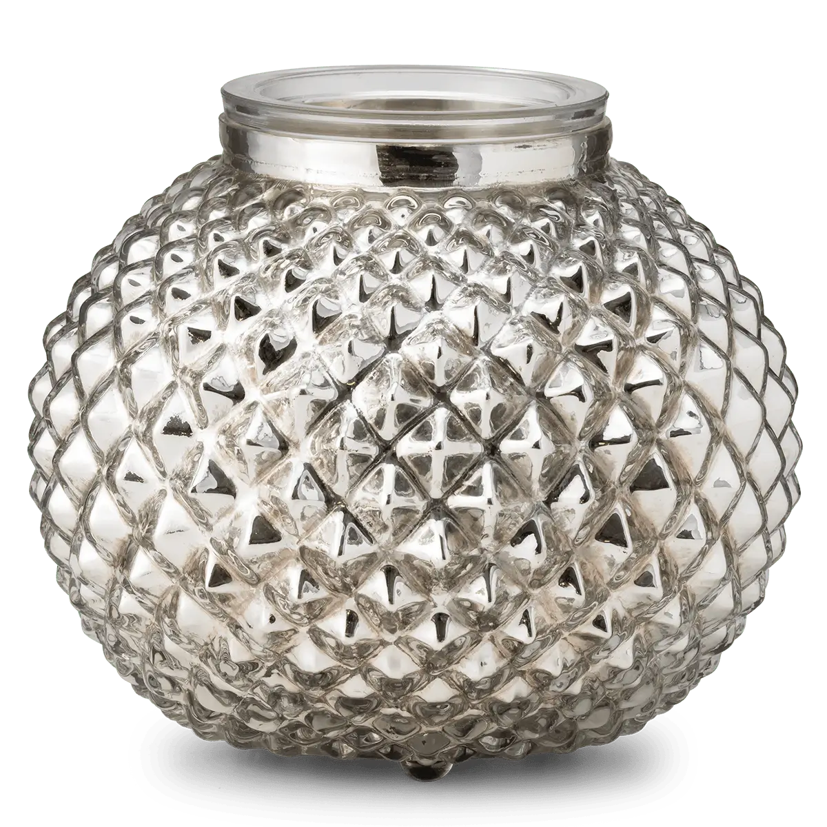 Victorian Glow Silver Scentsy Warmer