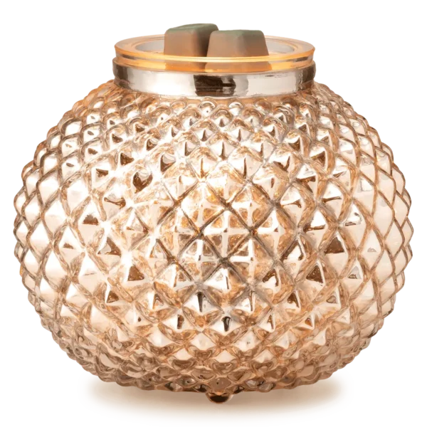 Victorian Glow Silver Scentsy Warmer