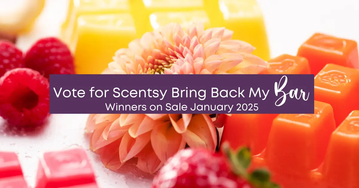 Scentsy Bring Back My Bar Winners January 2025 Incandescent.Scentsy.us