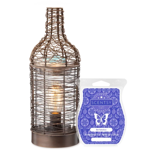 Vino Wine Bottle Scentsy Warmer + Be Fabulous