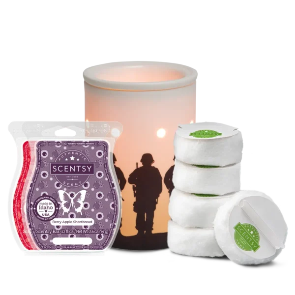 Service & Sacrifice Scentsy Warmer - Remembrance Bundle