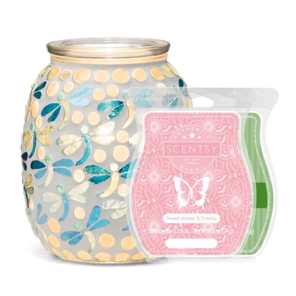 Dragonfly Away Scentsy Warmer Bundle