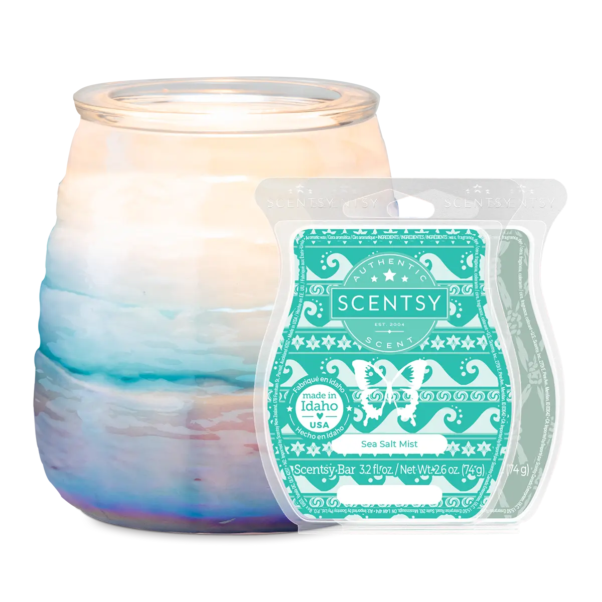 Ocean Ombre Scentsy Warmer Bundle