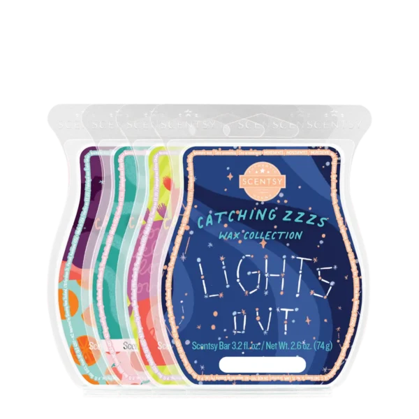 W4ScentSleepHappy4BarBundleISOPWSR1_highres Catching Zzzs Sleep Scentsy Wax Collection - Sleep Happy