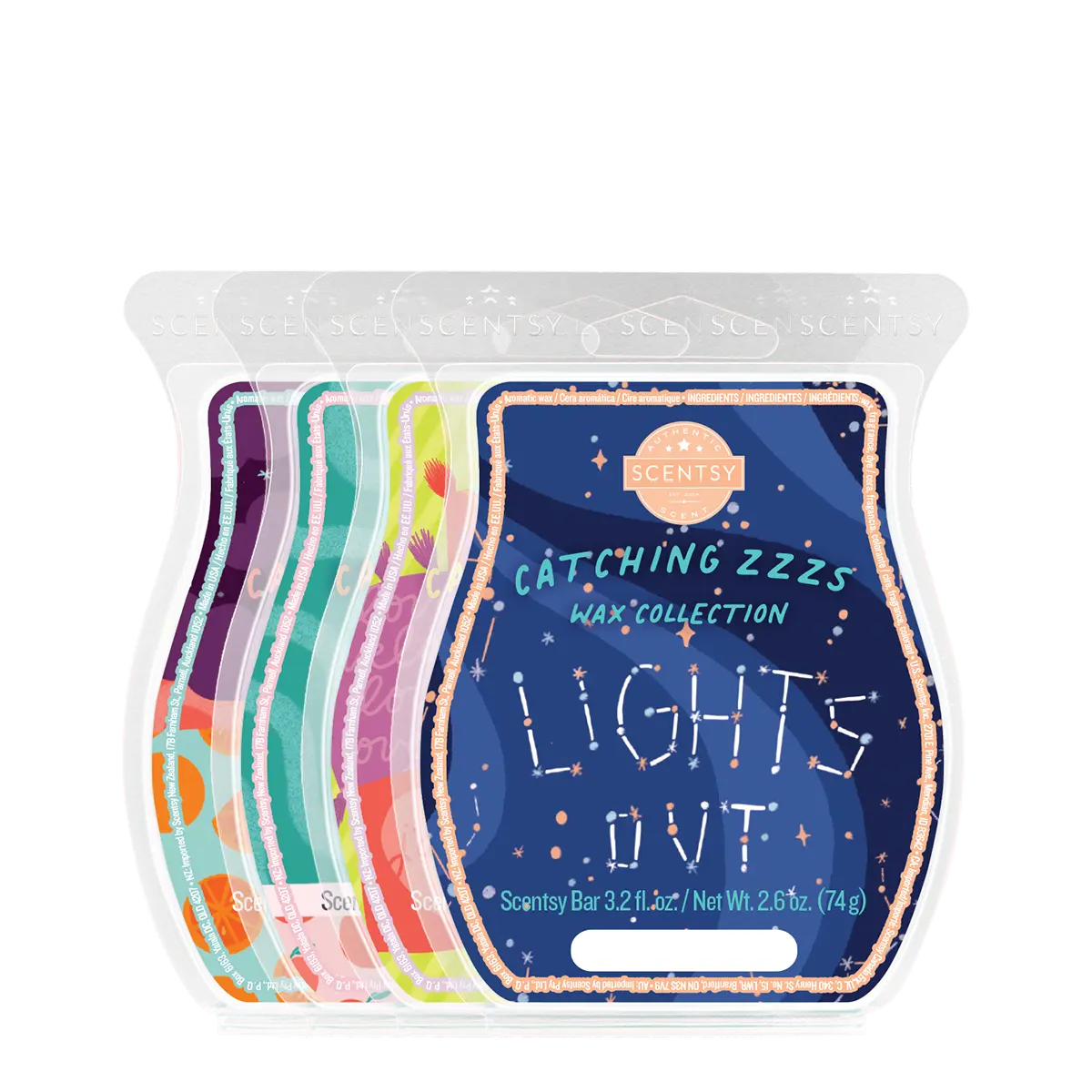W4Scentsleephappy4Barbundleisopwsr1_Highres Catching Zzzs Sleep Scentsy Wax Collection - Sleep Happy